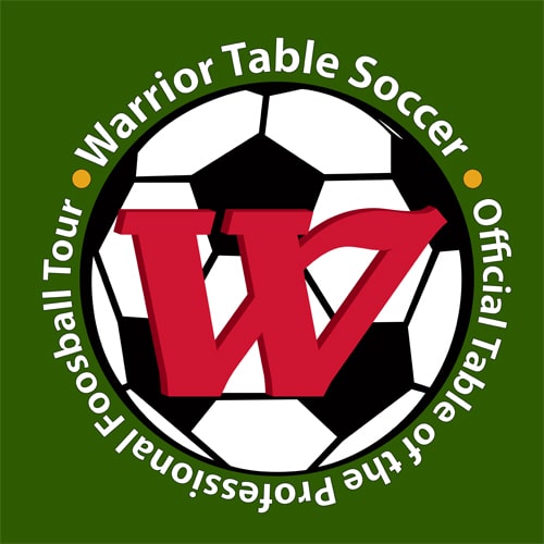 Warrior table soccer logo